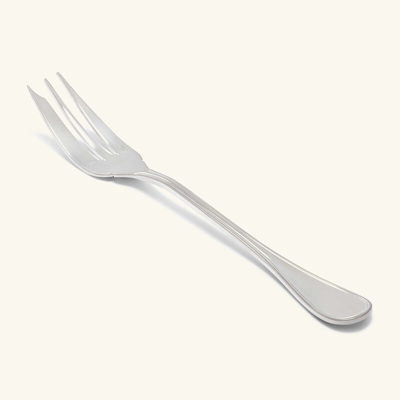 christofle albi serving fork silver plated