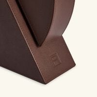 Cubist Right Bookend Brown assouline cubist right bookend brown