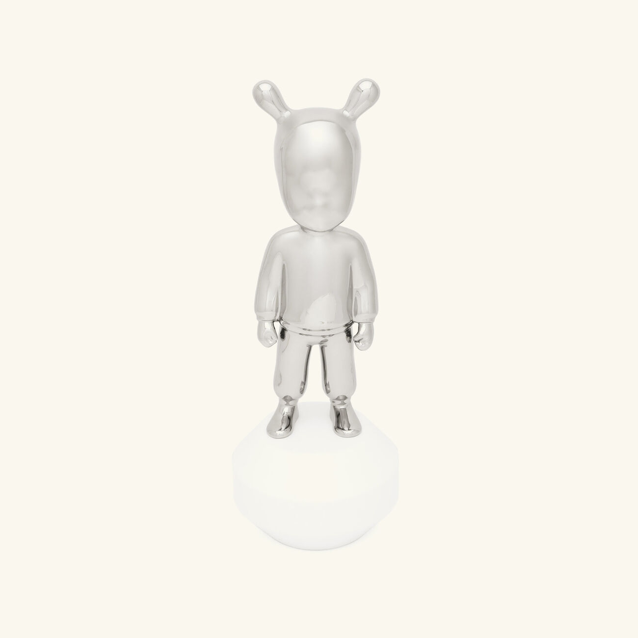 lladro the guest figurine small silver