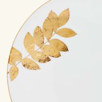 bernardaud vegetal or salad plate gold 21cm
