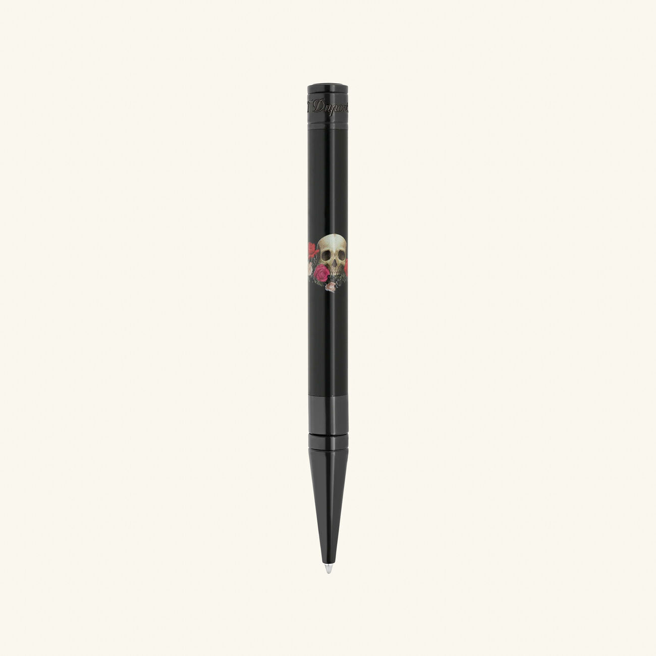 D-Initial Memento Mori Ballpoint Pen Black st dupont d initial memento mori ballpoint pen black
