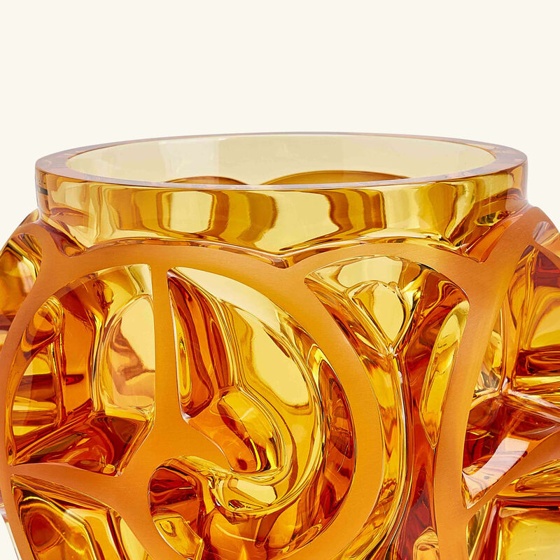 لاليك مزهرية توربيون صغيرة صفراء