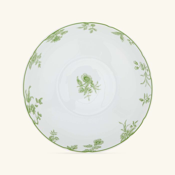 bernardaud albertine salad bowl green 25cm