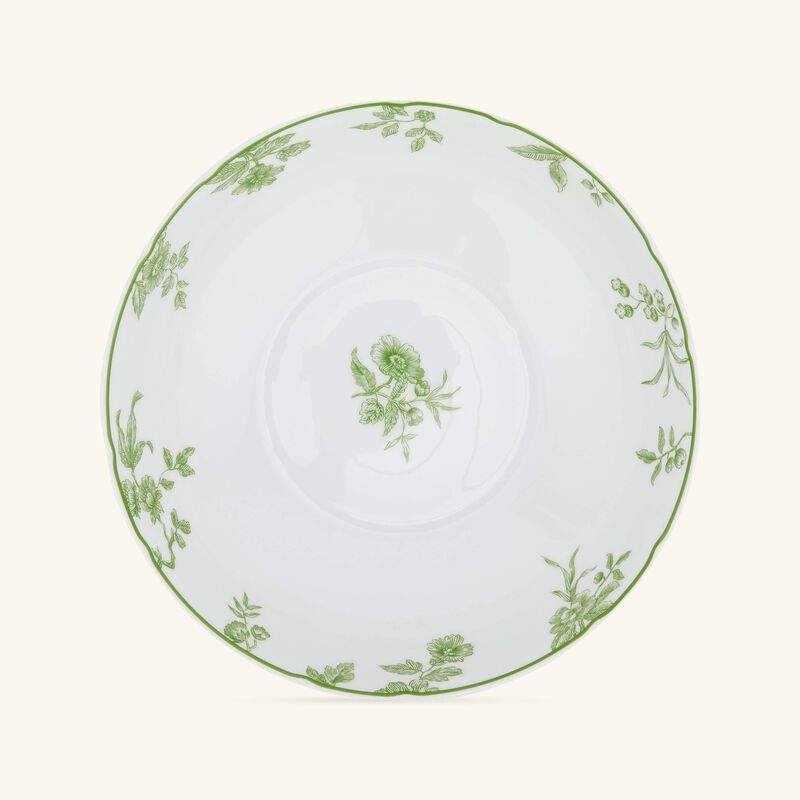 bernardaud albertine salad bowl green 25cm