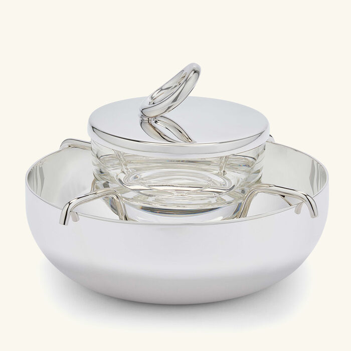 كريستوفل طقم الكافيار فيرتيجو باللون الفضي