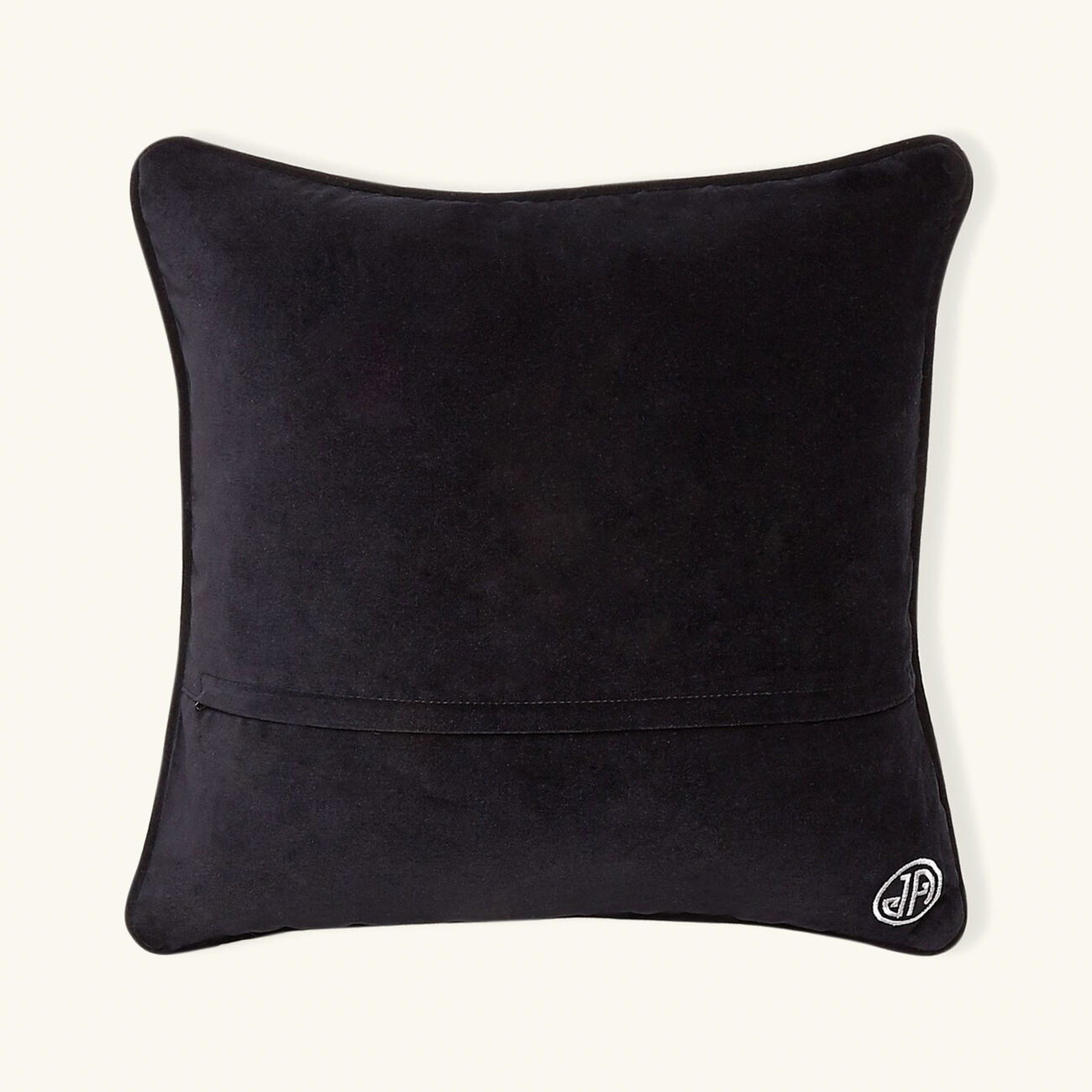 "&" Needlepoint Pillow jonathan adler needlepoint pillow