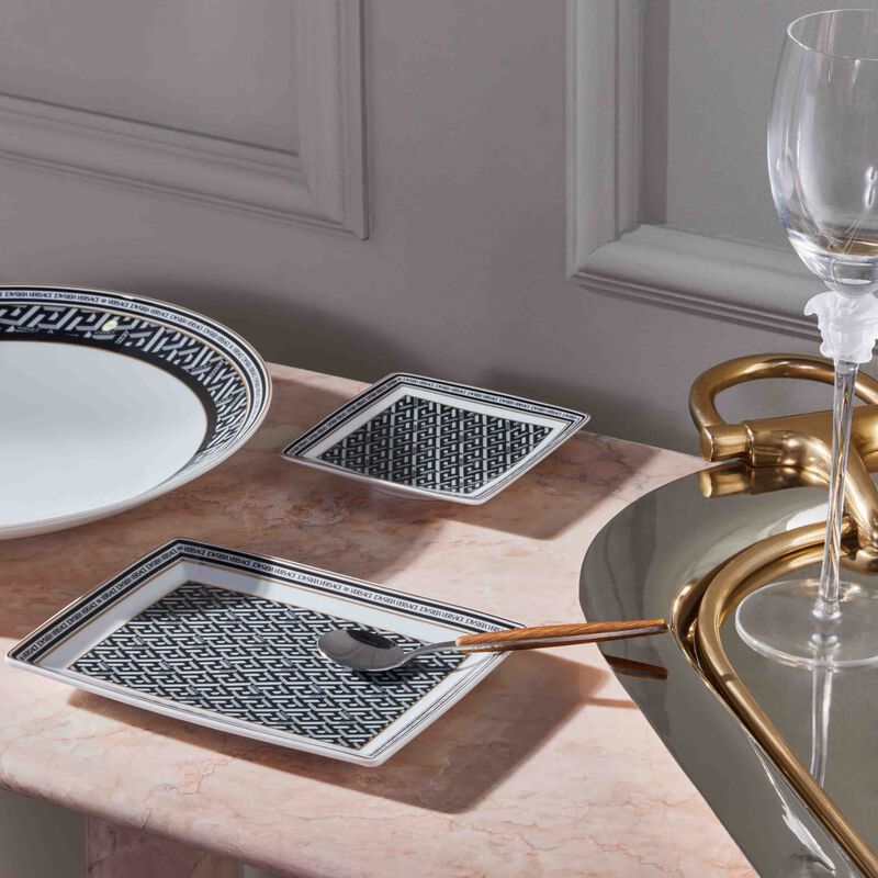 فيرساتشي طبق الضيافة لا جريكا سيغنتشر مستطيل 21 سم