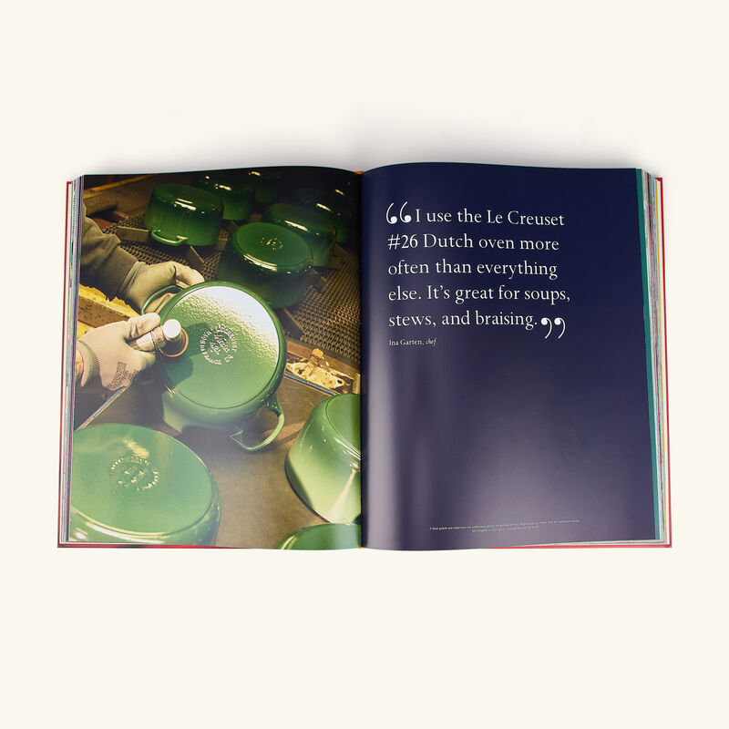 Le Creuset: A Century Of Colorful Cookware Book 11x14cm assouline le creuset a century of colorful cookware book 11x14cm