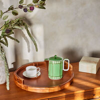 rosenthal signum fern coffee pot green