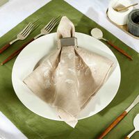 Feliz Placemat Green Set Of 6 catherine denoual feliz placemat green set of 6