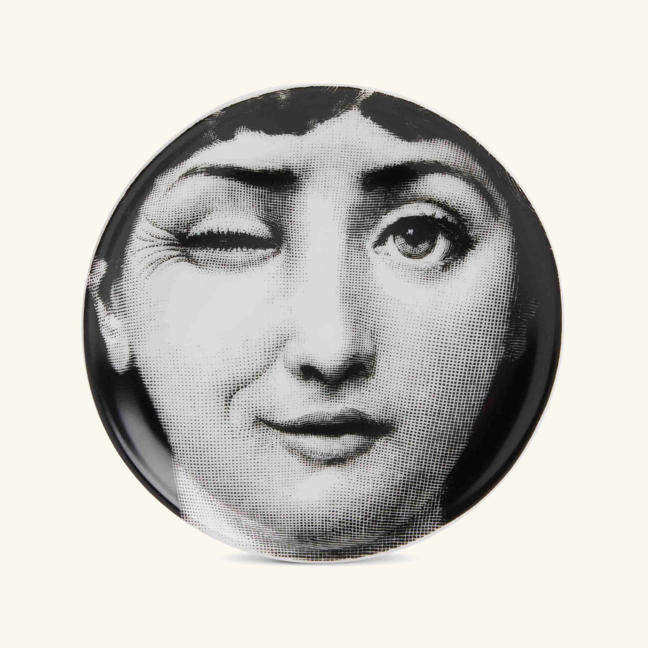 fornasetti tema e variazioni no 130 coaster grey