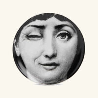 fornasetti tema e variazioni no 130 coaster grey