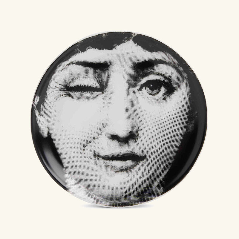 fornasetti tema e variazioni no 130 coaster grey