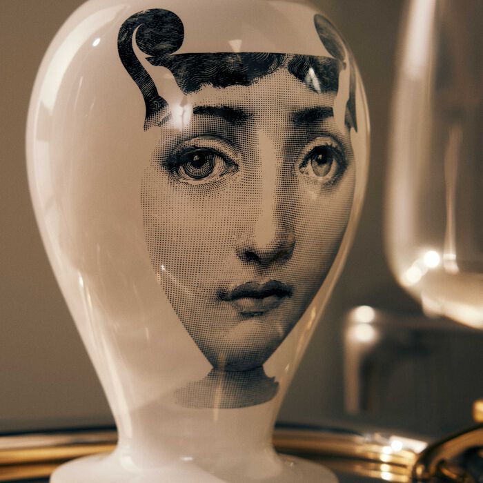 fornasetti sagome vase medium white