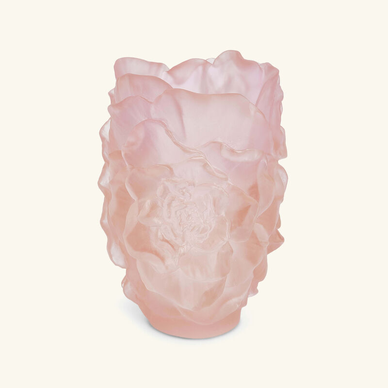 Camellia Vase Small Pink daum camellia vase small pink