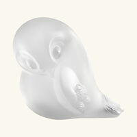 lalique piou tail down sculpture small clear