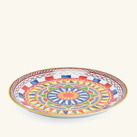 dolce gabbana casa carretto lemon bread plate round 17cm set of 2
