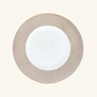 Dune Service Plate Round Silver 31cm bernardaud dune service plate round silver 31cm