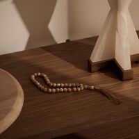 Shukr Caramel Shell Misbaha & Fragrance Set light of sakina shukr caramel shell misbaha fragrance set