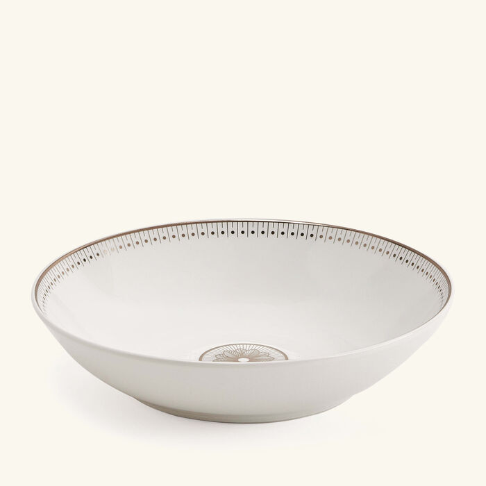christofle malmaison imp riale soup bowl white 19cm