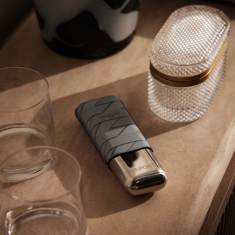 Monogram 1872 2 Cigar Case Gray st dupont monogram 1872 2 cigar case gray