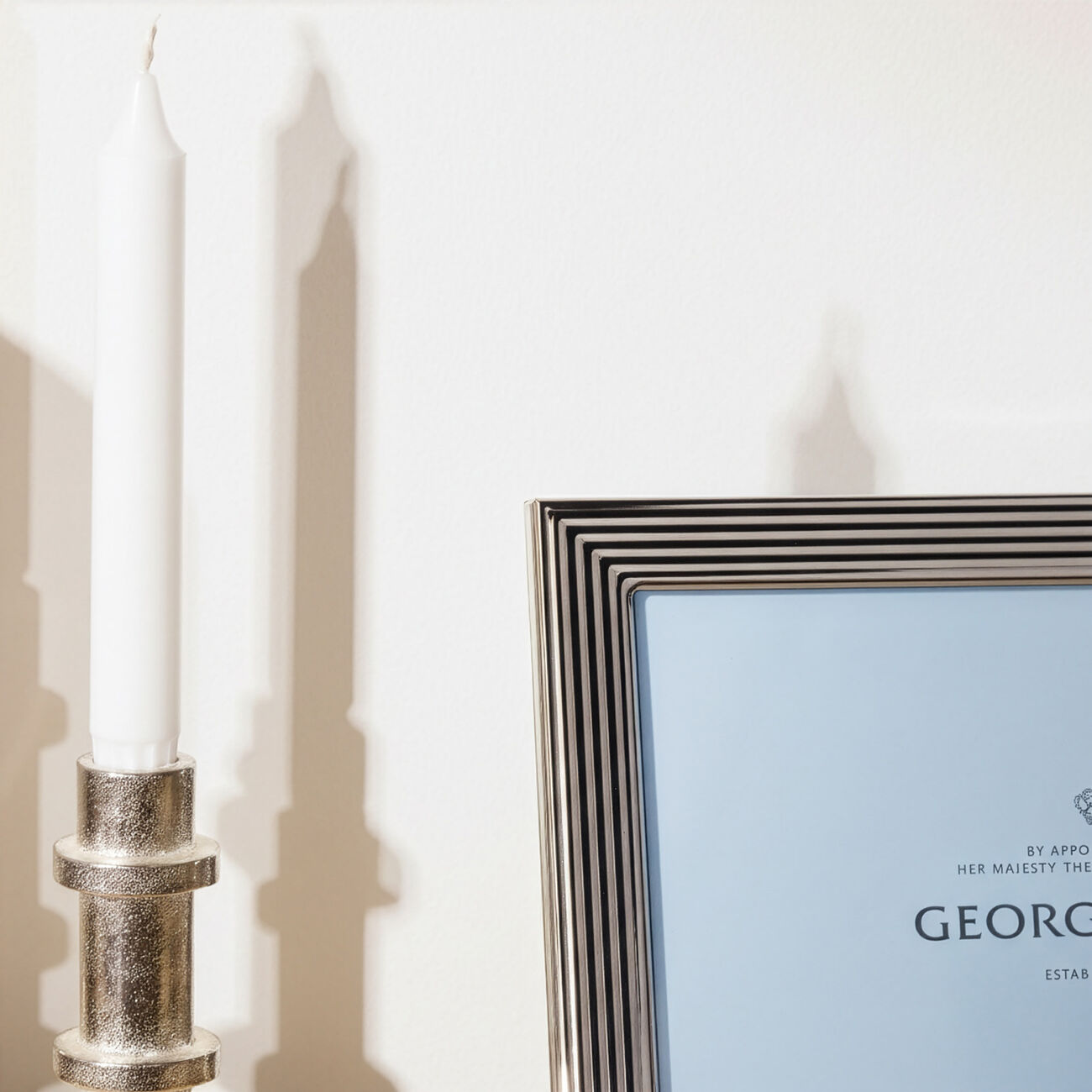 Bernadotte Picture Frame Silver Large georg jensen bernadotte picture frame silver large