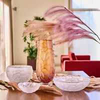 Sagamore Vase Large Amber mario cioni c sagamore vase large amber