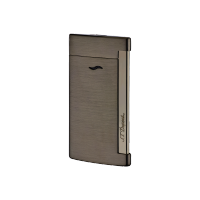 Slim 7 Lighter Brushed Grey st dupont slim 7 lighter brushed grey