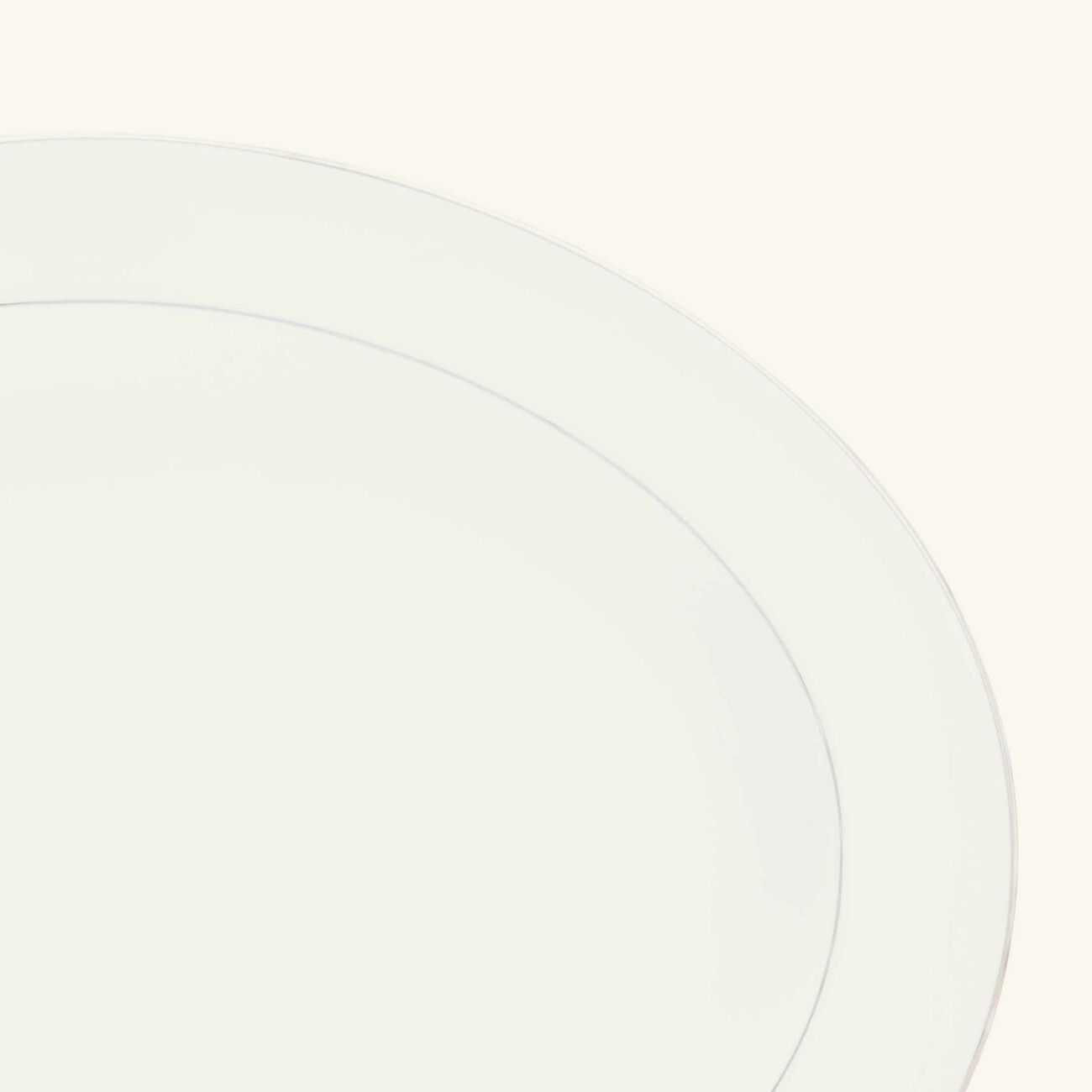 christofle albi serving platter oval silver 38cm