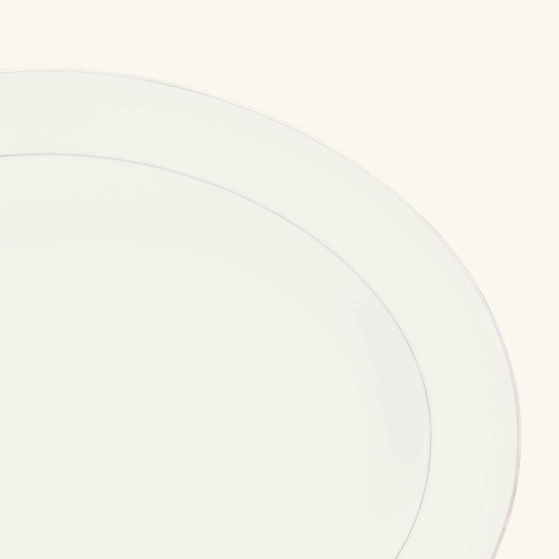 christofle albi serving platter oval silver 38cm