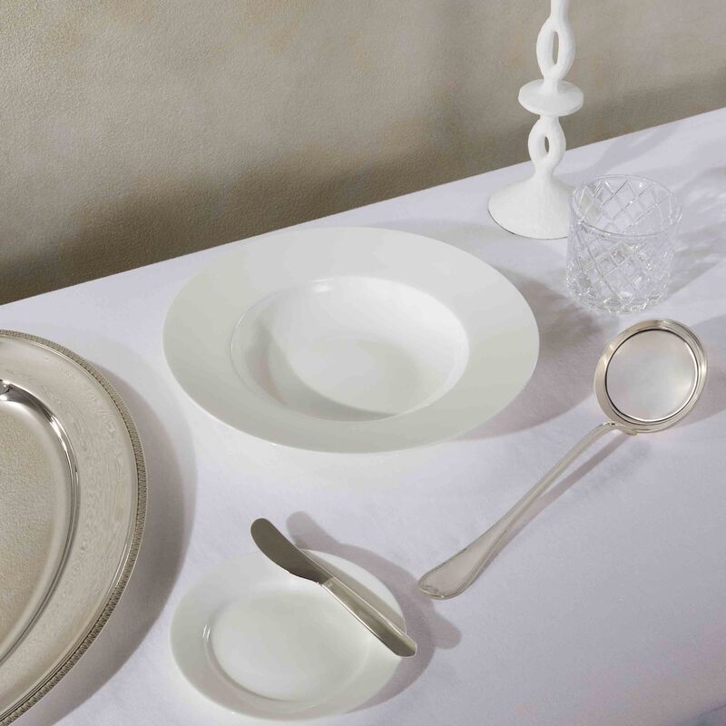 Malmaison Soup Ladle Silver Plated christofle malmaison soup ladle silver plated