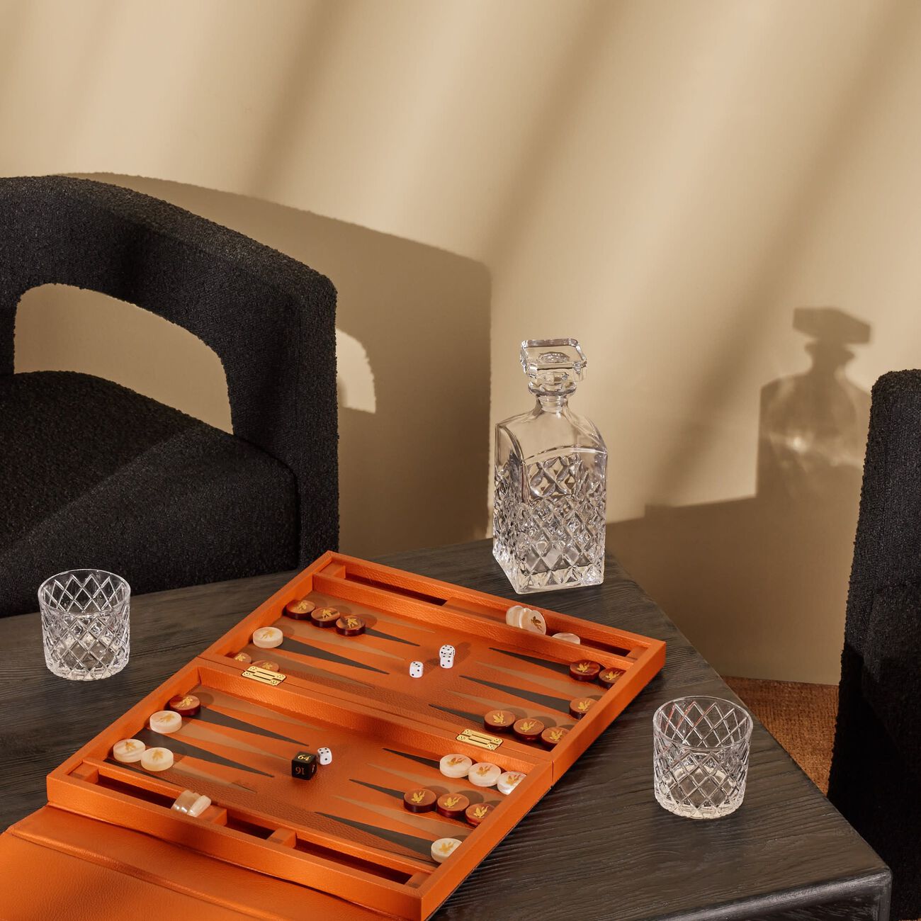 etro bugrane backgammon set medium