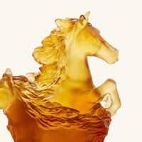 daum cavalcade pencil holder yellow