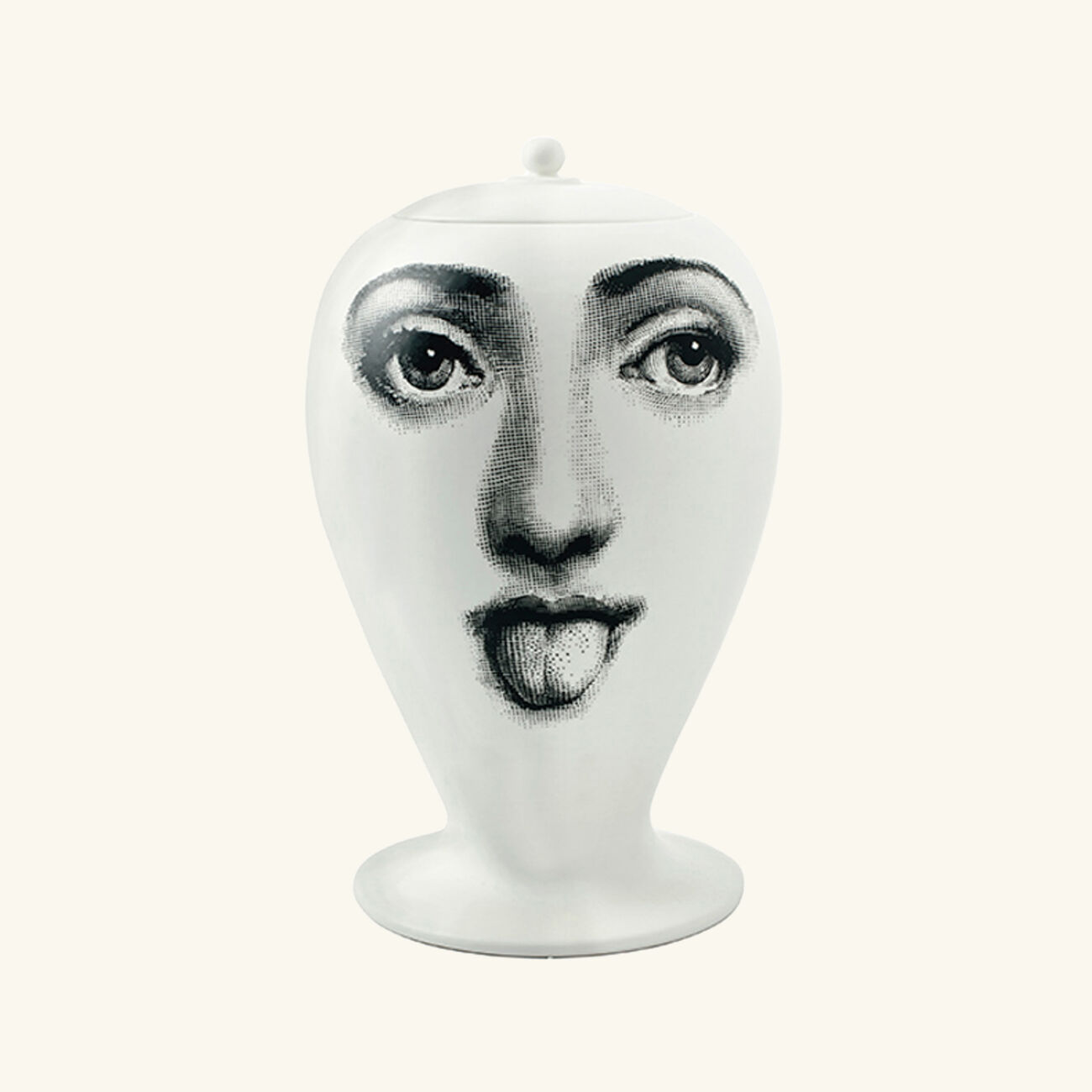 Antipatico Vase Medium White fornasetti antipatico vase medium white