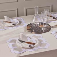 atelier houriatazi chambord placemat   napkin white set of 4