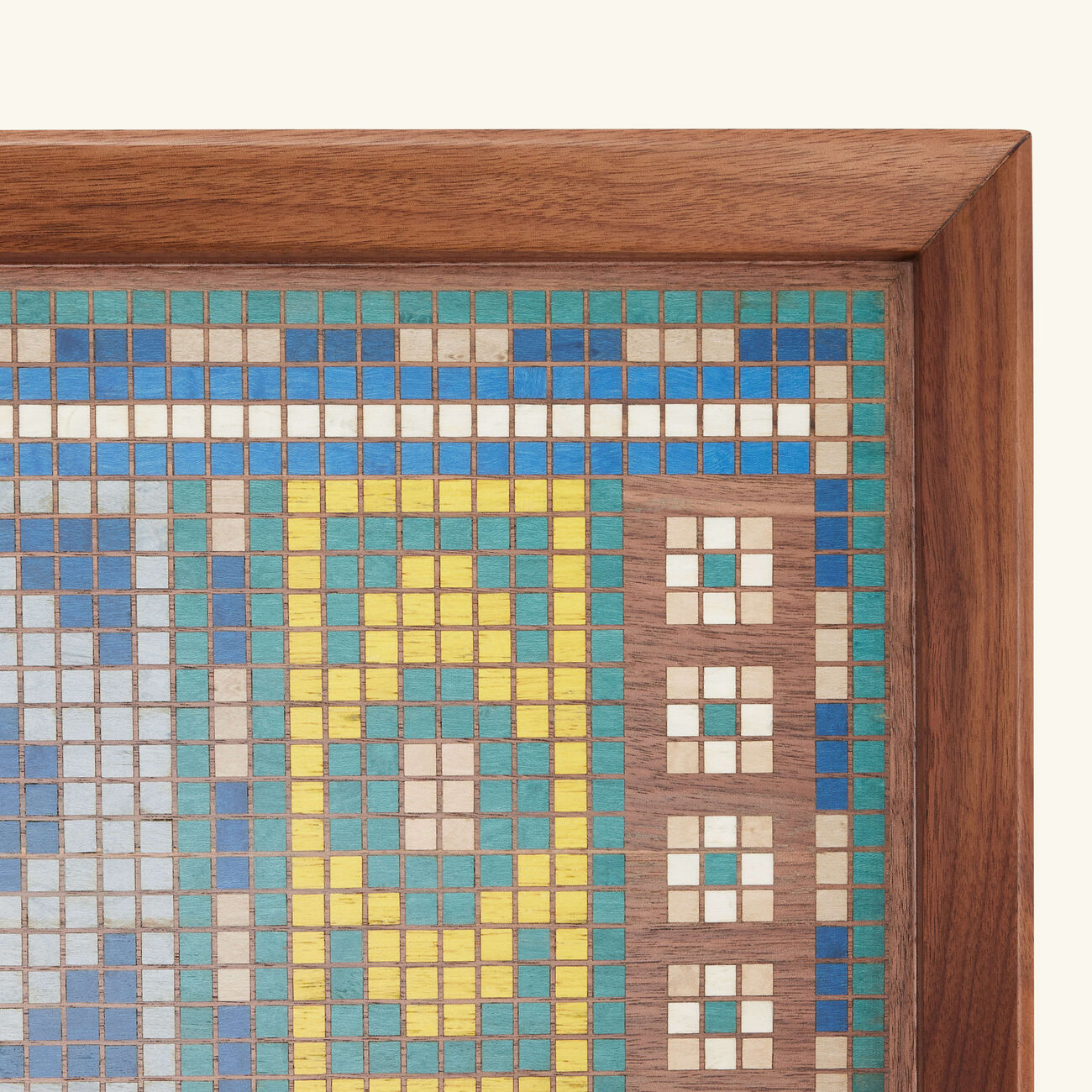 Dome of the Rock Mosque Tray Rectangular Large Blue aya the art of living dome of the rock mosque tray rectangular large blue