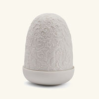 lladro wicker dome lamp