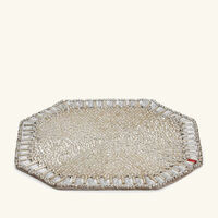 Louxor Coaster Silver Set Of 4 kim seybert louxor coaster silver set of 4