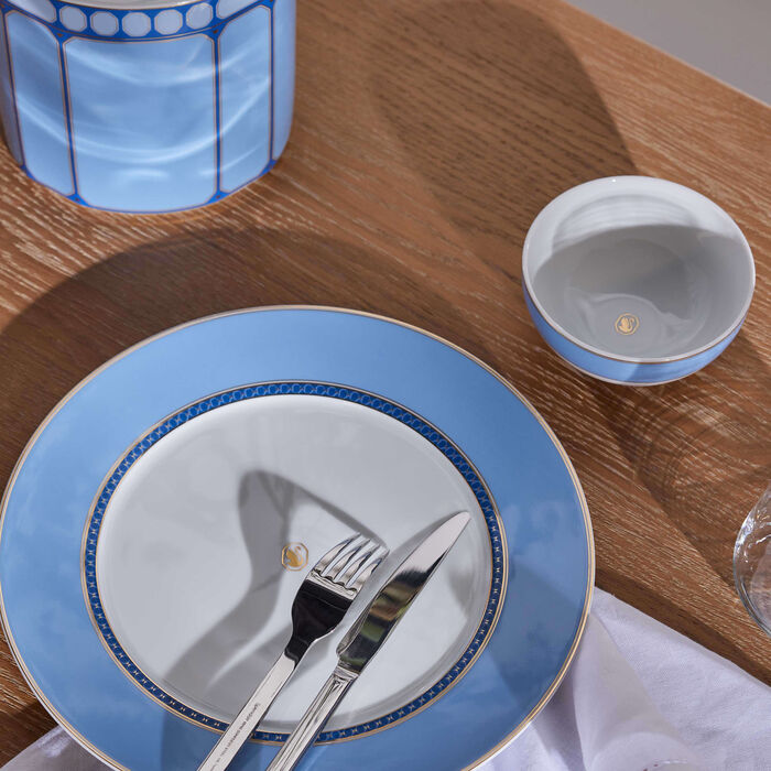 rosenthal signum azure dinner plate blue