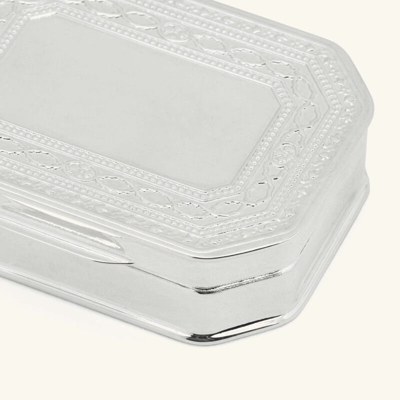 christofle ace of diamonds bonbonni re box silver plated