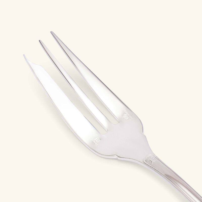 كريستوفل شوكة التقديم مالميزون باللون الفضي