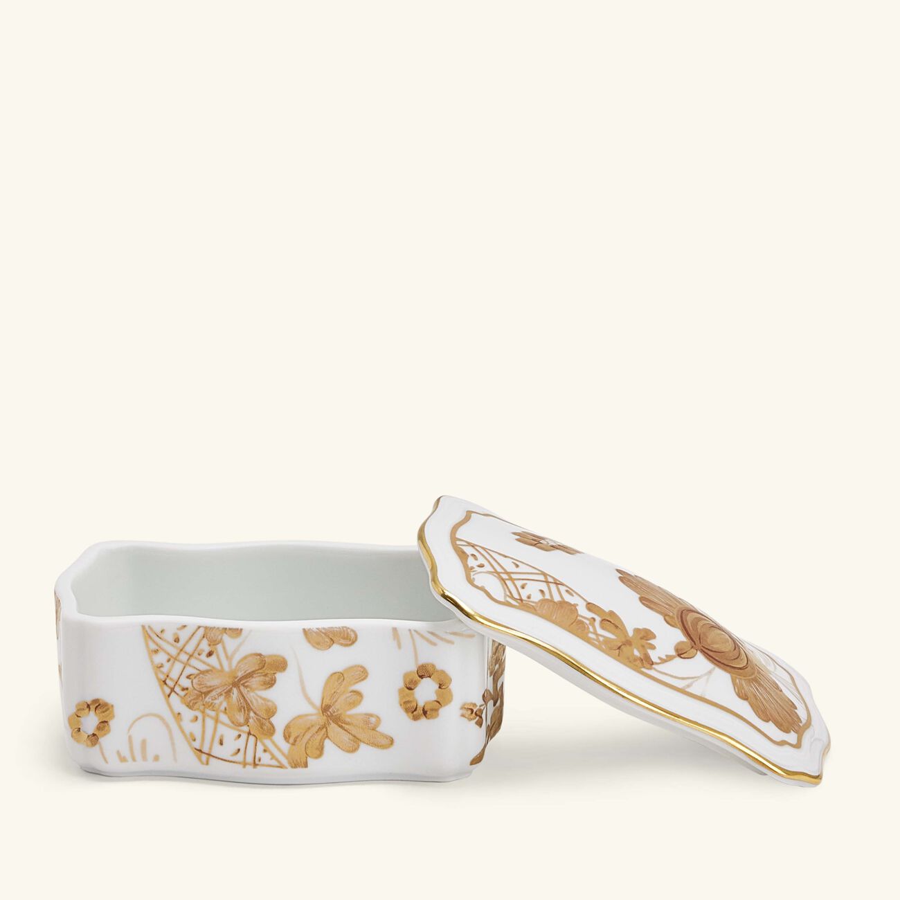 Oriente Italiano Jewelry Box Gold ginori 1735 oriente italiano jewelry box gold