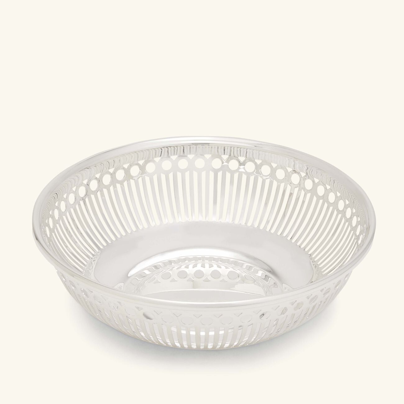 Albi Bread Basket Silver Plated 17cm christofle albi bread basket silver plated 17cm