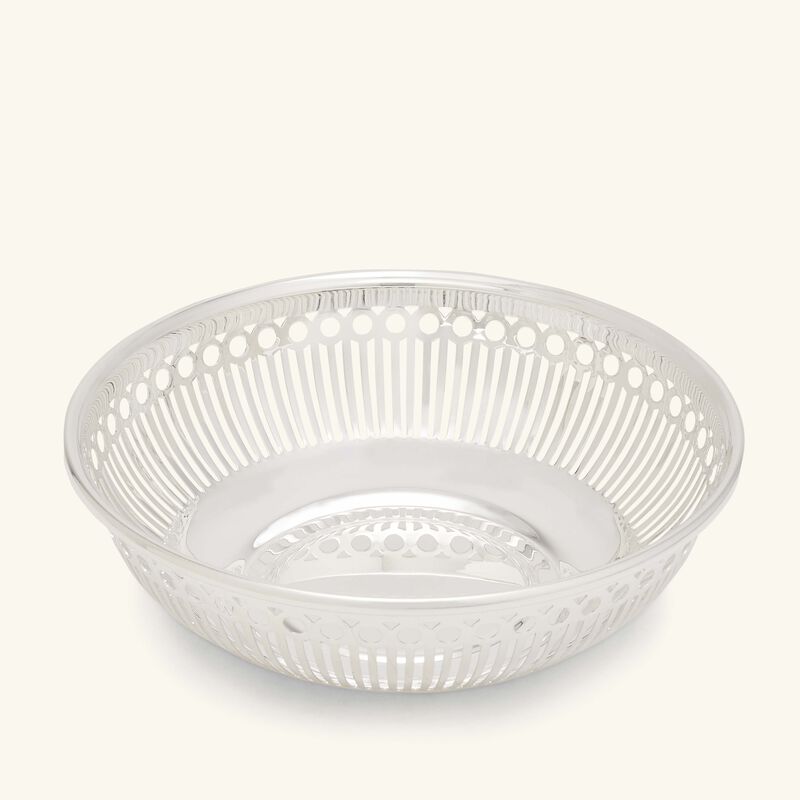 Albi Bread Basket Silver Plated 17cm christofle albi bread basket silver plated 17cm