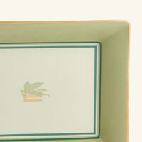etro pegaso trinket tray rectangular small green
