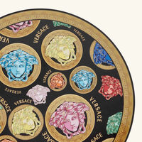 Medusa Amplified Charger Plate Round 33cm versace medusa amplified charger plate round 33cm