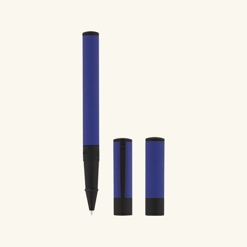 D-Initial Rollerball Pen Blue st dupont d initial rollerball pen blue