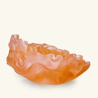 منحوتة روز رويال التزيينية على شكل زهرة صغيرة برتقالية دوم منحوتة روز رويال التزيينية على شكل زهرة صغيرة برتقالية