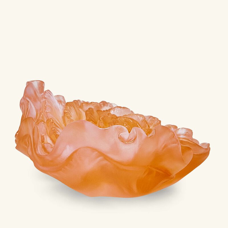 منحوتة روز رويال التزيينية على شكل زهرة صغيرة برتقالية دوم منحوتة روز رويال التزيينية على شكل زهرة صغيرة برتقالية