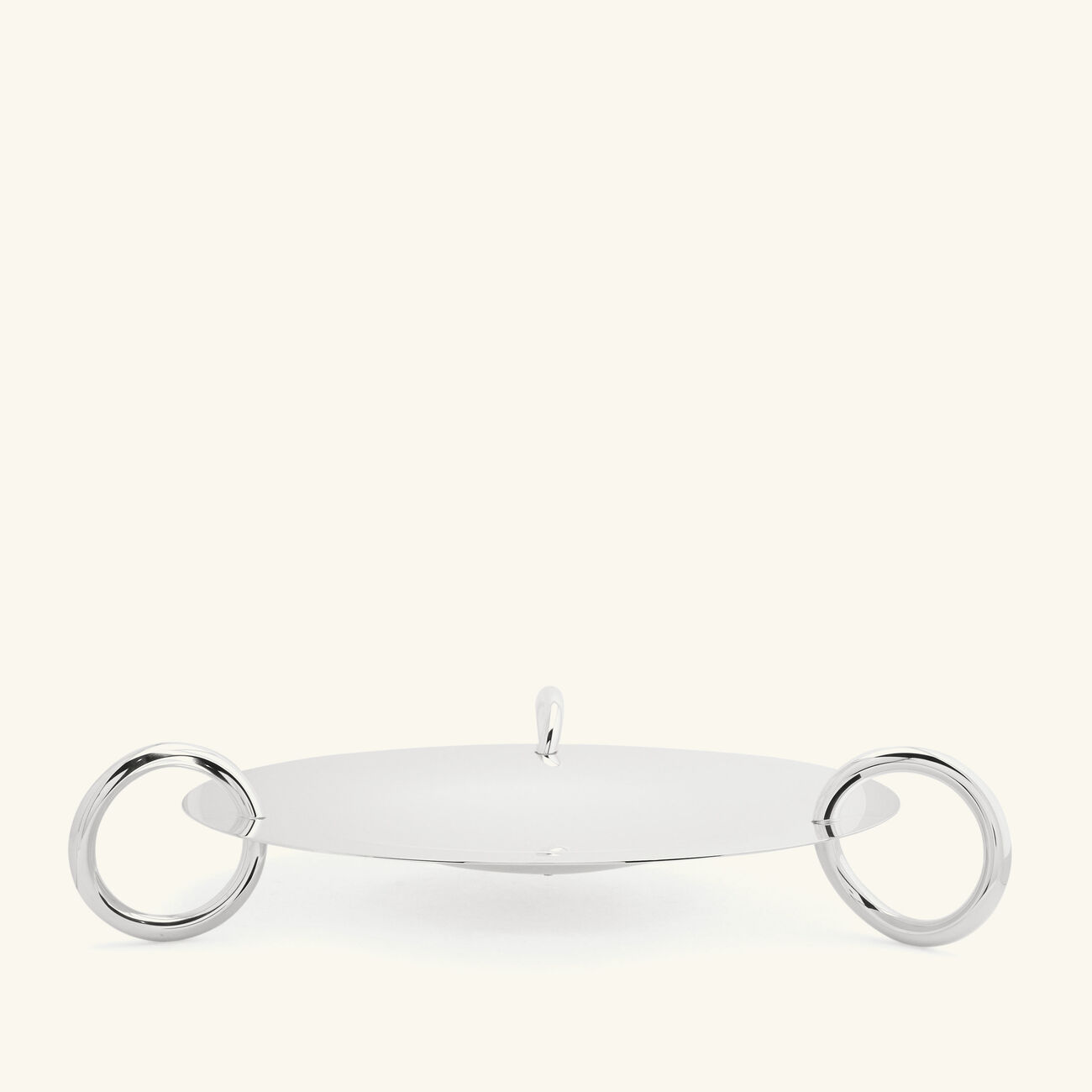 كريستوفل قطعة ديكور مركزية فيرتيجو باللون الفضي